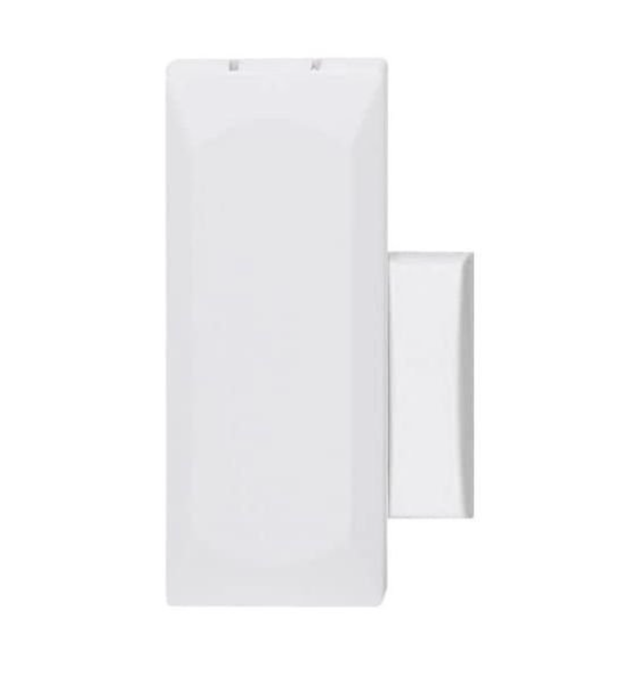 2GIG DW10-345 Thin Door/Window Security System Contact Sensor, 3/4" Wide Sensor, Supports Internal and External Contacts